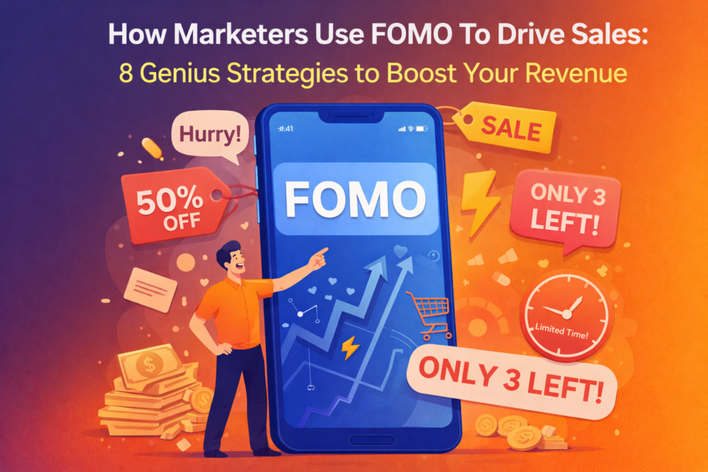 How Marketers Use FOMO To Drive Sales: 8 Genius Strategies to Boost Your Revenue
